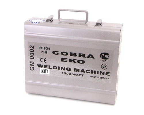 Набор монтажный GM Cobra ECO для сварки PPR-труб 1500 Вт 16-63 мм, насадки 20-40 мм, резак