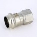Муфта В-пресс IBP 22 x 1/2" нерж.сталь