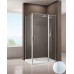 Allen Brau Priority Душевой уголок 140x80 см, цвет: серебро браш 3.31011.BA   3.31014.BA