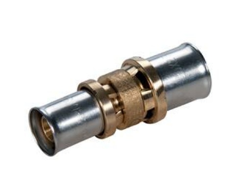 Муфта, 26 x 3, 16 x 2, латунь, переходная Муфта, 26 x 3, 16 x 2, латунь, переходная