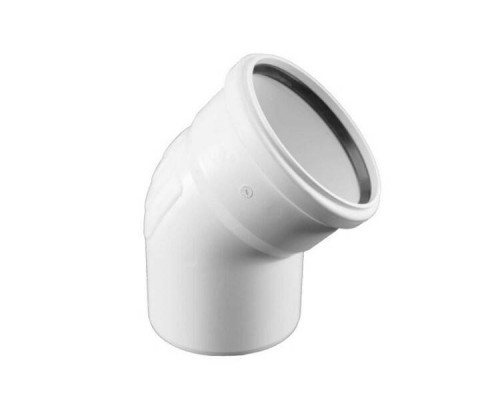 Отвод, 45°, 110, PP (полипропилен) (ст арт 120004-001, 11234441001) Отвод, 45°, 110, PP (полипропилен) (ст арт 120004-001, 11234441001)