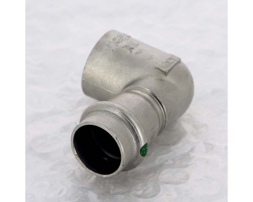 Угол пресс-В компактный нержавеющая сталь Sanpress Inox VIEGA 18х1/2"