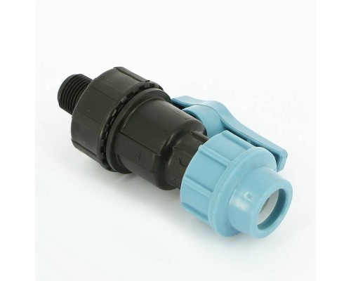 Кран НВ Unidelta 1/2" для труб ПНД полипропилен PP-B