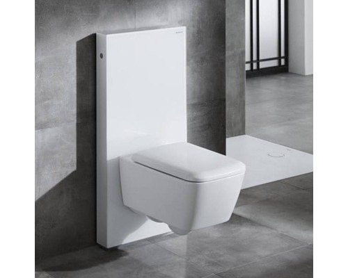 Сиденье для унитаза Geberit iCon Square, SoftClose, быстросъемное, петли хром