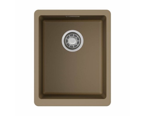 Мойка, OMOIKIRI, Kata, шгв 340-420-220, отверстия для смесителя-отсутствуют, цвет-карамель