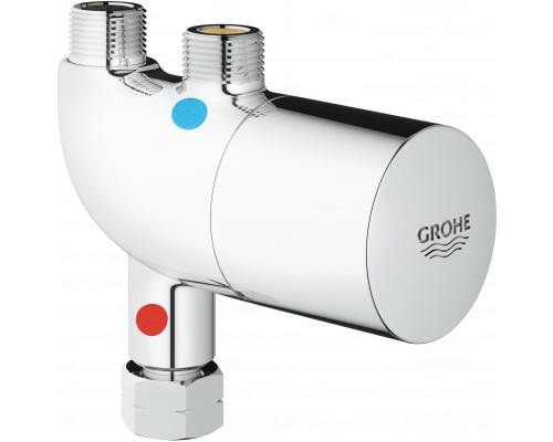 34487000 Grohtherm Micro Универсальный термостатический смеситель для раковины или мойки, хром 34487000