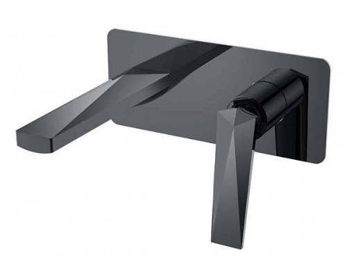 Boheme Venturo Смеситель для раковины из стены, цвет: shine gun metal 375-SGM