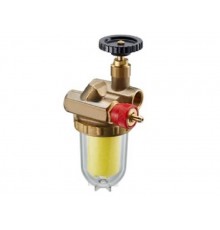 Фильтр жидкого топлива Oilpur с перемычкой насос-фильтр Ду15, 1/2, патрон Siku 50-75