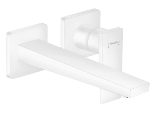 Смеситель для раковины, Hansgrohe, Metropol, цвет-белый матовый