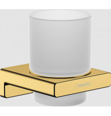 Стакан, Hansgrohe, AddStoris, шгв 81-91-94, цвет держателя-полированное золото