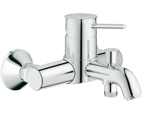 32865000 BauСlassiс Смеситель для ванны, хром 32865000