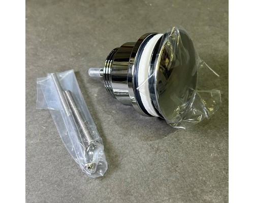 Донный клапан Arrowhead 1-1/4" регул.высота без перелива, хром