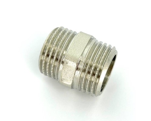 Ниппель LD 1/2" никелированный