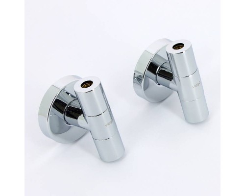 Вентиль Eleganta угловой хромированный VIEGA 1 1/2"х10