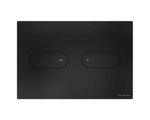 Клавиша смыва, Artceram, Inox 711, для унитаза, шгв 245-5,5-165, цвет-Black Matt