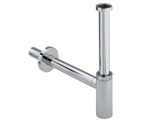 Сифон бутылочный Viega 1"1/4х32 Eleganta1, горизонт. отвод, хромир. латунь Сифон бутылочный Viega 1"1/4х32 Eleganta1, горизонт. отвод, хромир. латунь