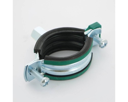 Хомут для труб KSB2 Walraven M8/М10 1 1/4" (40-45 мм) 2-х винт. с уплотн. epdm, быстрый замок