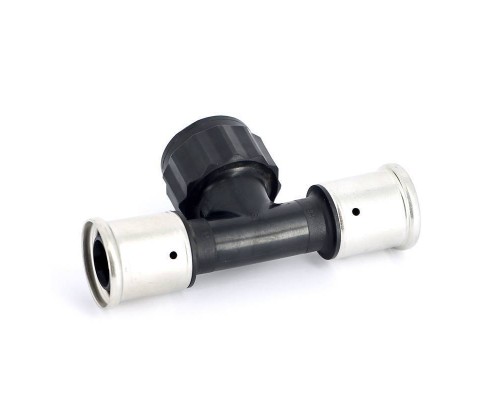 Тройник пресс-В PVDF HENCO 26x3/4"x26