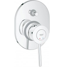 29047000 BauClassic Смеситель для ванны (внешняя и встраиваемая части), хром 29047000