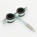 Хомут для труб Walraven 3/4" (25-29) двойной с резиновым уплотнителем, шпилька+дюбель Cobra, BIS