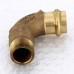 Угол пресс-Н бронза Sanpress VIEGA 22x3/4"