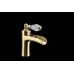 Boheme Vogue Crystal Смеситель для раковины, одноручковый, цвет: бронза матовая 201-CRST