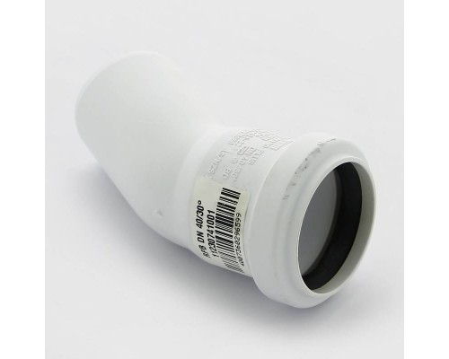 Отвод REHAU канализационный 40 х 30' RAUPIANO PLUS