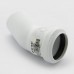Отвод REHAU канализационный 40 х 30' RAUPIANO PLUS