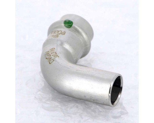 Угол-вставка пресс 45 град. нержавеющая сталь Sanpress Inox VIEGA 18