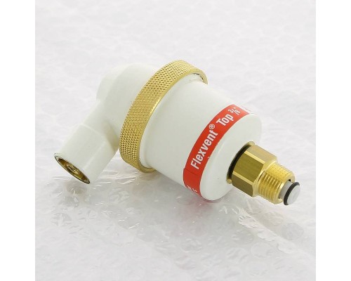 Воздухоотводчик автоматический Flamco поплавковый Flexvent Top float vent 3/8" белый