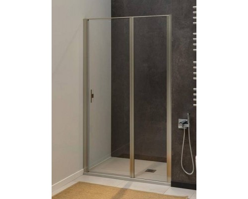 Allen Brau Priority Душевая дверь 90 см, цвет: серебро браш 3.31002.BA