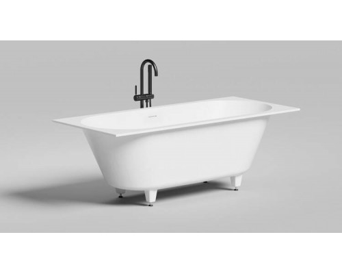 Ванна, Salini, Ornella Axis Kit, шгв 1700-750-600, цвет-белый матовый