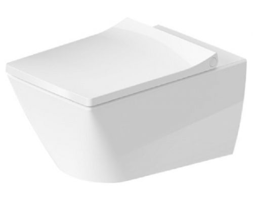 Унитаз, Duravit, Viu, подвесной, шгв 370-570-360, с сиденьем, цвет-белый