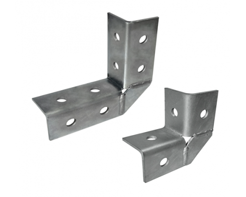 Угловой элемент Strut 2D 2 2/90° 100x100мм R (оцинк.)