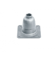 Колпак шахты с оголовком и забором воздуха, алюминий