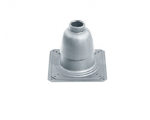 Колпак шахты с оголовком и забором воздуха, алюминий