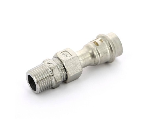 Муфта разборная Н-пресс IBP 18 x 1/2" нерж.сталь Муфта разборная Н-пресс IBP 18 x 1/2" нерж.сталь