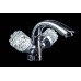 Boheme Crystal Смеситель для раковины, двуручковый, цвет: хром глянцевый 271-CRST