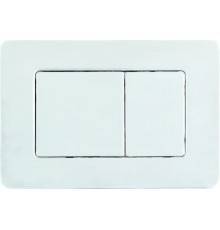 Boheme Кнопка смыва, сталь, 24х1,2х16,3h см, цвет: matt white 650-MW