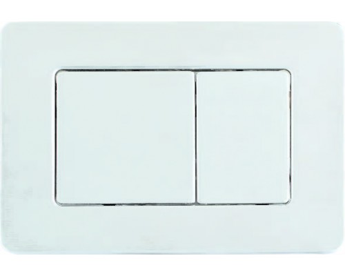 Boheme Кнопка смыва, сталь, 24х1,2х16,3h см, цвет: matt white 650-MW