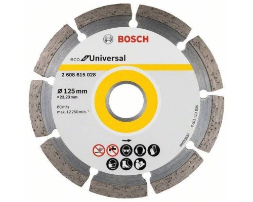 Алмазный отрезной круг ECO for Universal 125 мм (2608615028)