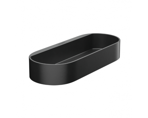 Корзинка, Hansgrohe, WallStoris, шгв 250-100-39, цвет-чёрный матовый