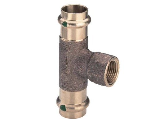 Тройник пресс-В бронза Sanpress VIEGA 54x1/2"x54