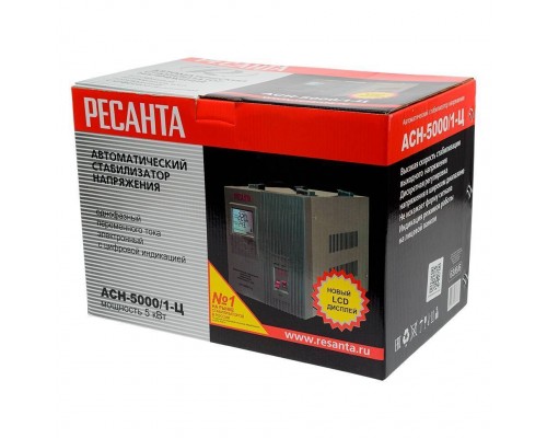 Стабилизатор Ресанта АСН-5000/1-Ц