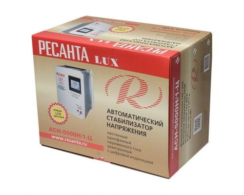 Стабилизатор Ресанта АСН-5000Н/1-Ц Стабилизатор Ресанта АСН-5000Н/1-Ц