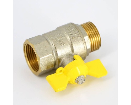 Кран газовый Pride LD НВ 3/4" полнопроходной бабочка