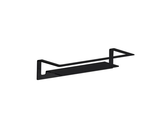 Полка, Almar, Showers Accessories, шв 300-70, цвет-черный матовый