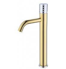 Boheme Stick Смеситель для раковины высокий, цвет: Gold Diamond Chrome 122-GCR