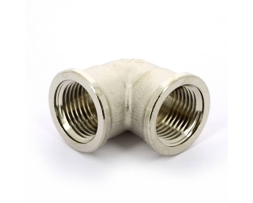Угол В никелированный TIEMME 1/2"