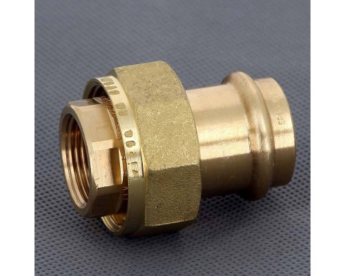 Муфта разъёмная пресс-В бронза Sanpress VIEGA 28x3/4"